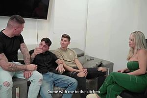 share your milf girlfriend with two buddies this christmas! tatiana álvarez huge tits