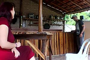 intriguing redhead's double play reveals wide surprises