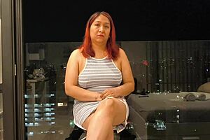 Interviewing Curvy Tattooed Latina Milf Until She Orgasms Wildly