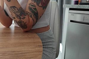 english tutor slut bends over for rough anal pounding session