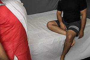 Hey my stepsis hot friend visits and we end up fucking doggystyle in the dorm room