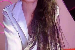 Brazilian pornstar rewards professor with hot anal in lingerie bath