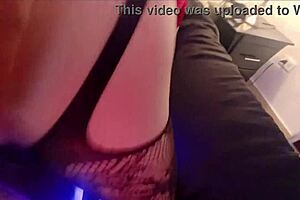 Oops wrong hole deep anal creampie for rented latina whore wife by mature boss