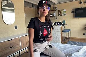 colombian busty big butt milf latina's first sloppy casting fuck!