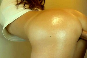 god my prank backfired into wild orgasm with cum on ass