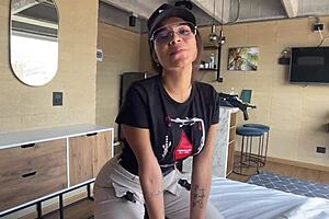 colombian busty big butt milf latina's first sloppy casting fuck!