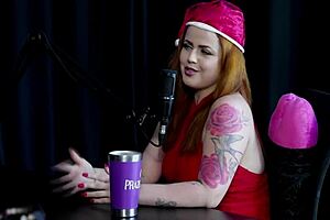 i got so shy filming with girls so i brought my bf to the swing house for my sheer red fetish