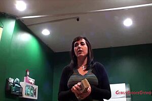 Lola Lynn gets handsy exam from student intern Bruno in the hospital room