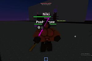 Random Roblox condo sluts get fucked hard by monster cocks in game.