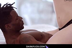 Horny babe Evelyn Claire craves massive black cock interracial pounding relentlessly