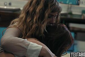 big tits bi milf seduces curvy girlfriend with bbc threesome thrill