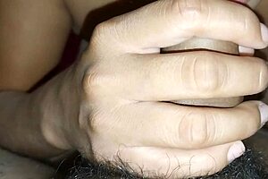 friend's latina wife's tight ass takes first anal creampie