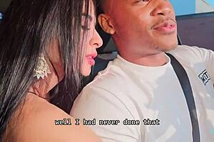 Uber driver’s huge cock roughly pounds sexy Colombian sluts Mariana Martix and Silvana Lee 😈🔥