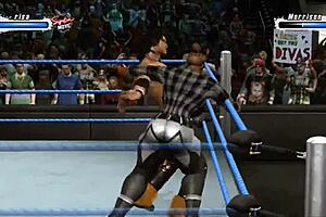 marrisa wrestles john morrison in hot fetish match 💥🤼‍♀️