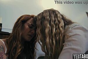 big tits bi milf seduces curvy girlfriend with bbc threesome thrill