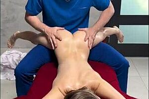 My heart races from this sexy 19 year old pornstar's tantric massage bliss