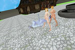 hey horny ladyboy big ass oiled cage feet monster cock anal game