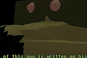 demon ebony femdom rides and deepthroats hunter's monster cock