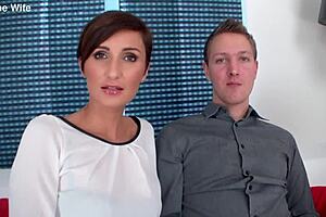 euro wife gucci rides big black cock wildly 🔥🍆