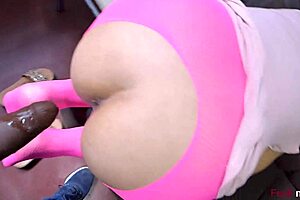 petite wife slut squirts from huge dildos in ass