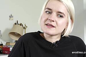 Luisa's Close-Up Squirting Orgasm Drenches in Solo Natural Tits Bliss