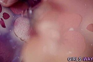 Pretty lesbians devour wet pussies in lingerie frenzy!