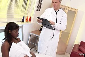 Jasmine Webb Tricks Doc into BBC Pounding Her Tight Pussy!