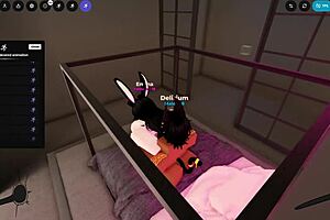 first roblox condo turns into wild pussy fucking adventure 🎮🍆💦