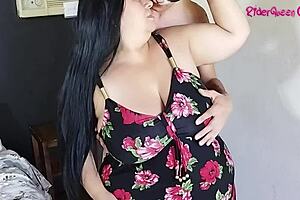 Intense passion surges as curvy cougar rides huge cock wildly