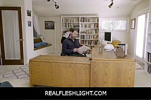 Gorgeous Brunette Bebe Fits Perfectly as Team Assistant