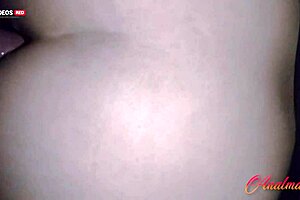 naughty brunette sneaks into bed for hard doggystyle ass pounding