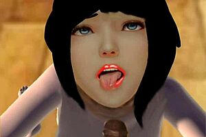 big cock blowjob turns into hardcore monster pounding