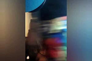 i got nasty with ebony strapon play right in front of boyfriend