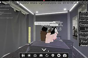 Roblox Hides White Slut's Monster BBC Craving