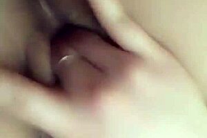 subtle hints of a girl exploring her intimate desires during a live solo performance online