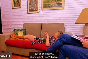 Big Cock Milf Orgasm from Intense Anal Creampie Therapy