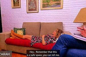 Big Cock Milf Orgasm from Intense Anal Creampie Therapy