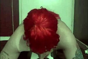 Bisexual Sissy in Makeup Swallows Ass to Mouth Deeply