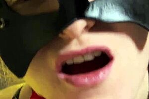 Collared Redhead Slave Endures Intense BDSM Bondage Training!