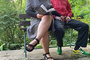 mature woman helps prep for literature exam prep