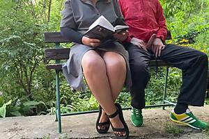 mature woman helps prep for literature exam prep