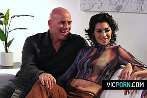 Double date erupts into hardcore swingers group sex frenzy