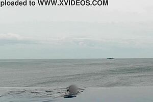 diving into my infinity pool relaxation