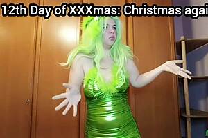curvy festive farty babes tease in costumes compilation