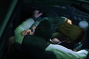 GTA 5 bust: Hooking up with street slut in hot car sex game