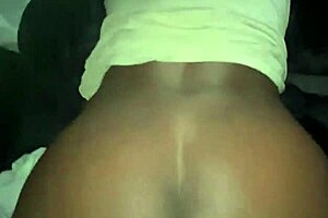 She rides big black cock in steamy 90s pov action