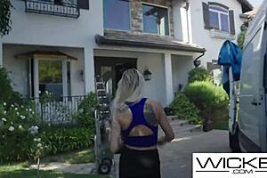 kenzie taylor rescues vanessa sky then films her devouring that hot pussy