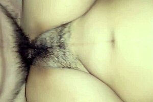 turn up the tv so neighbors miss her wild moans during rough pounding