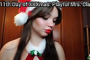 curvy festive farty babes tease in costumes compilation