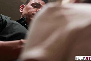 shy petite blonde shares her deepthroat secrets in hardcore bliss